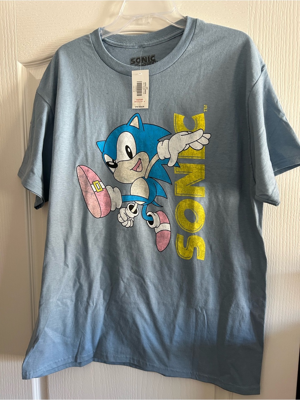 Sonic Graphic Tee - Light Blue